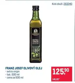Makro Franz Josef Olivový olej nabídka