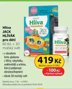 Dr. Max Hlíva Jack hlívák pro děti nabídka