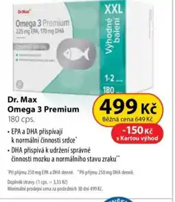 Dr. Max Dr. Max Omega 3 Premium nabídka