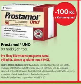 Dr. Max Prostamol Uno nabídka