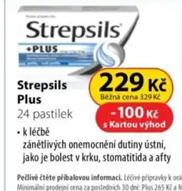 Dr. Max Strepsils Plus nabídka