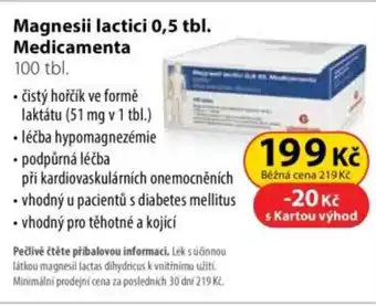 Dr. Max Magnesii lactici 0,5 tbl. Medicamenta nabídka