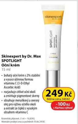 Dr. Max Skinexpert by Dr. Max Spotlight Oční krém nabídka