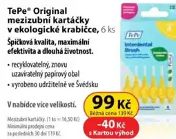 Dr. Max TePe® Original mezizubní kartáčky v ekologické krabičce nabídka