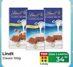Tamda Foods Lindt Classic nabídka