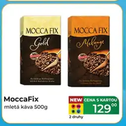 Tamda Foods MoccaFix mletá káva nabídka