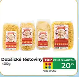 Tamda Foods Dobšické těstoviny nabídka