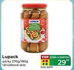 Tamda Foods Lupack párky nabídka
