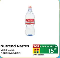 Tamda Foods Nutrend Nartes voda nabídka