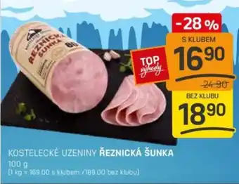Kostelecké uzeniny řeznická šunka