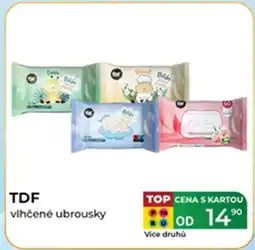 Tamda Foods TDF vlhčené ubrousky nabídka