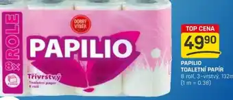 Flop Papilio toaletní papír nabídka