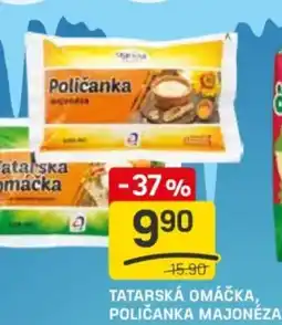 Flop Tatarská omáčka, poličanka majonéza nabídka