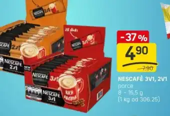 Nescafé 3v1, 2v1 porce