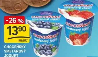 Flop Choceňský smetanový jogurt nabídka