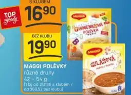 Flop Maggi polévky nabídka