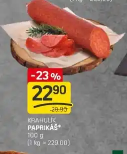 Flop Krahulik paprikáš nabídka