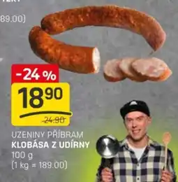 Flop Uzeniny příbram klobása z udírny nabídka