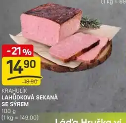 Flop Krahulik lahůdková sekaná se sýrem nabídka