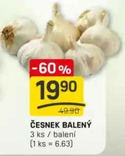 Flop Česnek balený nabídka