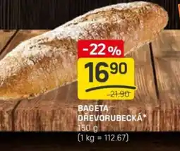 Flop Bageta dřevorubecká nabídka