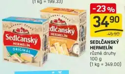 Flop Sedlčanský hermelín nabídka