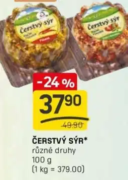 Flop Čerstvý sýr nabídka