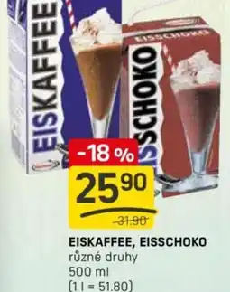 Flop Eiskaffee, eisschoko nabídka