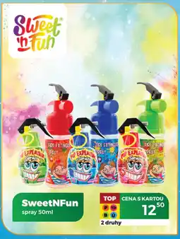 Tamda Foods SweetNFun spray nabídka