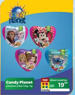 Tamda Foods Candy Planet plastové srdce nabídka