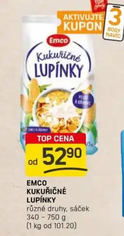 Flop Emco kukuřičné lupínky nabídka