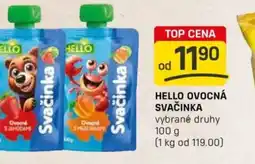 Flop Hello ovocná svačinka nabídka