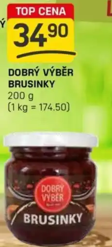 Flop Dobrý výběr brusinky nabídka