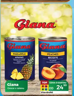 Tamda Foods Giana Ovoce v nálevu nabídka