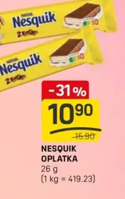 Flop Nesquik oplatka nabídka