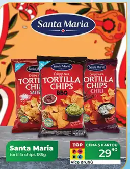 Tamda Foods Santa Maria tortilla chips nabídka