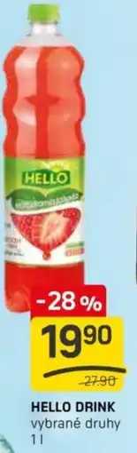 Flop Hello drink nabídka