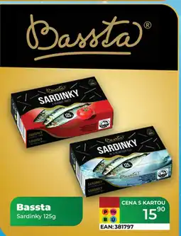 Tamda Foods Bassta Sardinky nabídka