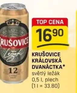 Flop Krušovice královská dvanáctka nabídka