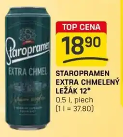 Flop Staropramen extra chmelený ležák 12 nabídka