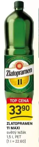 Flop Zlatopramen 11 maxi světlý ležák nabídka