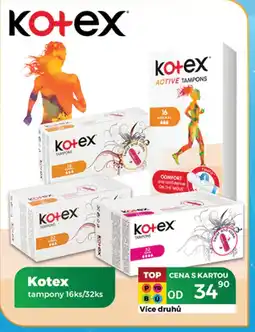 Tamda Foods Kotex tampony nabídka