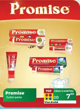 Tamda Foods Promise Zubní pasta nabídka