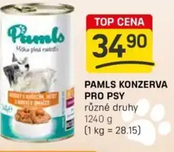 Flop Pamls konzerva pro psy nabídka