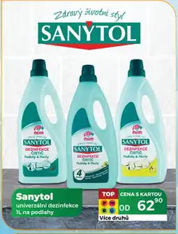 Tamda Foods Sanytol univerzální dezinfekce nabídka