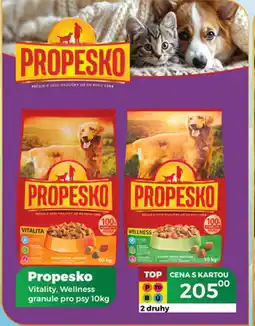 Tamda Foods Propesko Vitality, Wellness granule pro psy nabídka