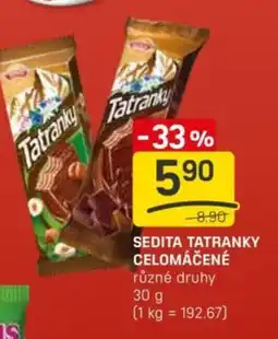 Flop Sedita tatranky celomáčené nabídka