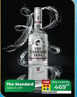 Tamda Foods The Standard vodka nabídka