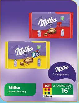 Tamda Foods Milka Sandwich nabídka