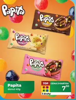 Tamda Foods Papita donut nabídka